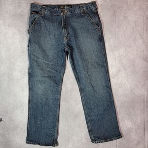 Mens Ariat Rebar m4 jeans relaxed boot 36 30  36x30